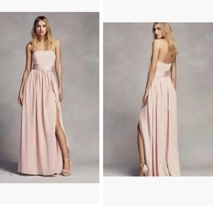 Vera Wang WHITE bridesmaid/formal gown